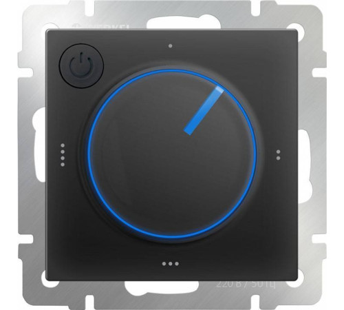 Терморегулятор электромеханический для теплого пола Werkel черный W1151108