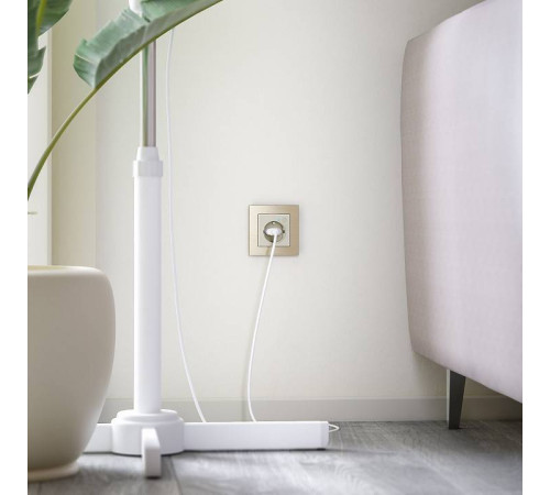 Розетка с заземлением и с шторками, без рамки с Wi-Fi Werkel слоновая кость W1171603