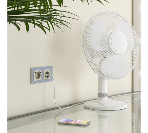 Розетка с заземлением и с шторками, без рамки с Wi-Fi Werkel слоновая кость W1171603