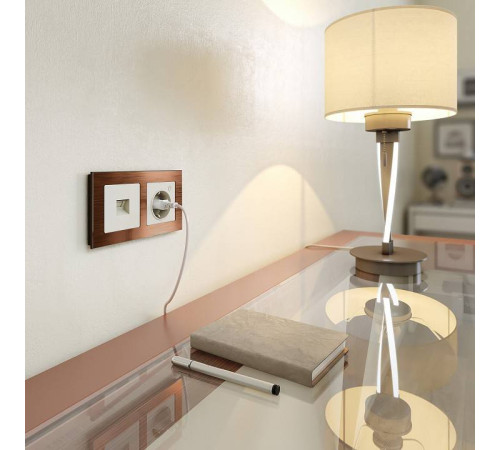 Розетка с заземлением и с шторками, без рамки с Wi-Fi Werkel слоновая кость W1171603