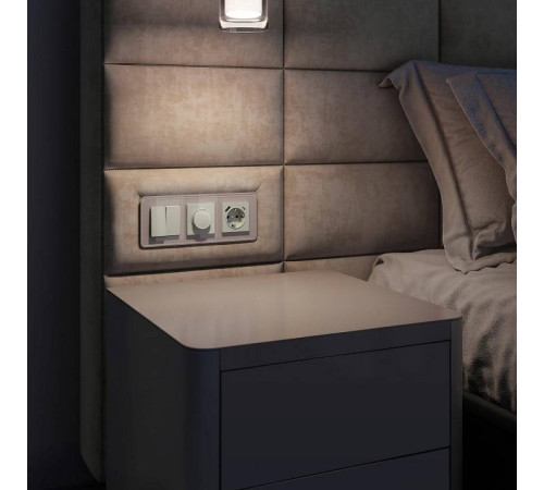 Рамка на 3 поста Werkel Elite (дымчатый, стекло) W0032417