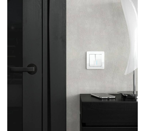 Рамка на 1 пост Werkel Acrylic белый W0012701