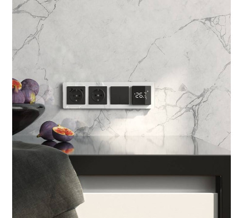 Рамка на 4 поста Werkel Acrylic белый a062131