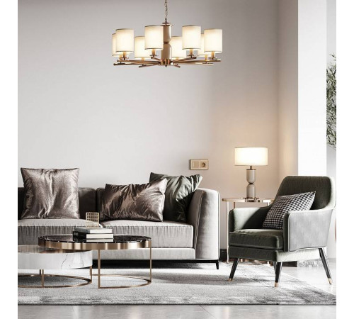 Выключатель сенсорый одноклавишный с подсветкой и функцией Wi-Fi, без рамки Werkel шампань W4513011