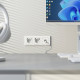 Розетка Ethernet RJ-45 и со шторками, без рамки Werkel белый матовый W5120001