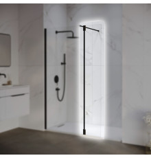 Боковая панель RGW Z-070B 300х1950 мм стекло 6 мм черный 352207003-14