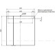 Зеркало Aquanet Алвита new 80 белый матовый 00277534