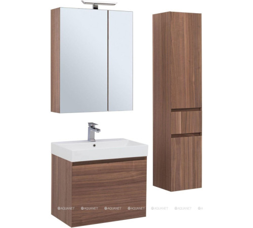 Зеркало Aquanet Нью-Йорк 70 шпон орех 00203952