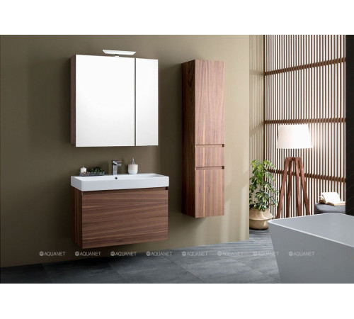 Зеркало Aquanet Нью-Йорк 85 шпон орех 00203954