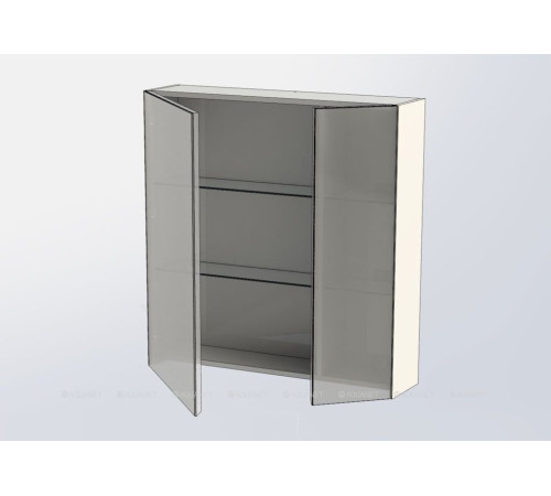 Зеркало Aquanet Нью-Йорк 85 шпон орех 00203954