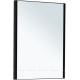 Зеркало Allen Brau INFINITY 600х800 мм прямоугольное черное 1.21018.BL