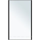 Зеркало Allen Brau INFINITY 600х1000 мм прямоугольное черное 1.21019.BL
