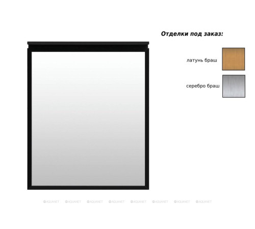 Зеркало Allen Brau Priority 80 см черный браш 1.31015.BB