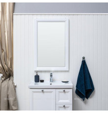 Зеркало Aquanet Амели 60x90 см белый матовый 00261991