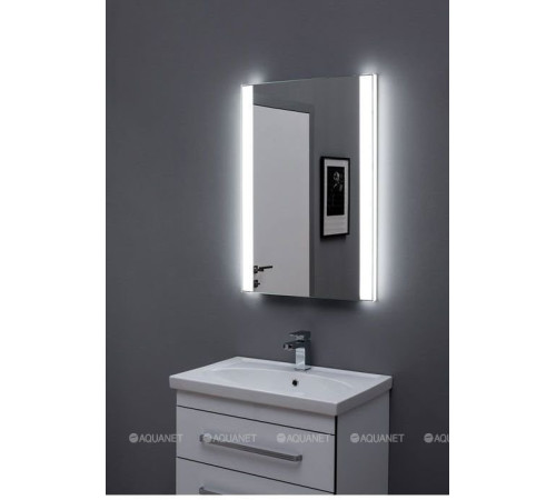 Зеркало Aquanet Форли 7085 с LED подсветкой 700х850 мм инфракрасный выключатель 00196658