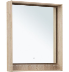 Зеркало Aquanet Милан 70 LED дуб светлый 00336404