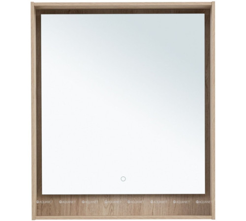 Зеркало Aquanet Милан 70 LED дуб светлый 00336404