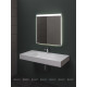 Зеркало Aquanet Палермо 9085 с LED подсветкой и ИК-выключателем 900х850 мм 00196644