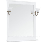 Зеркало Aquanet Валенса 85 new белый матовый 00239975