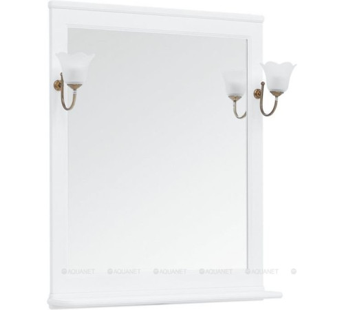 Зеркало Aquanet Валенса 85 new белый матовый 00239975