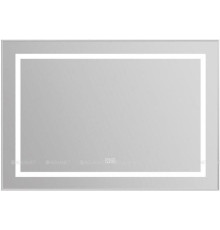 Зеркало BelBagno KRAFT 985x685 мм в алюминиевой раме сенсор SPC-KRAFT-985-685-TCH-WARM