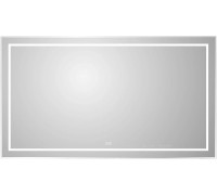 Зеркало в алюминиевой раме BelBagno Kraft 1400x800 мм с LED-подсветкой сенсором и подогревом SPC-KRAFT-1400-800-LED-TCH-WARM
