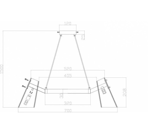 Подвесная люстра Zortes Dallas ZRS.90611.06