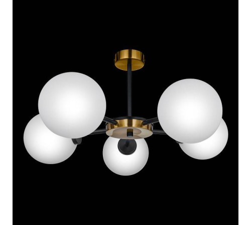 Люстра на штанге 33 идеи S01WH CHN800S.05.17BL.PA-S01WH