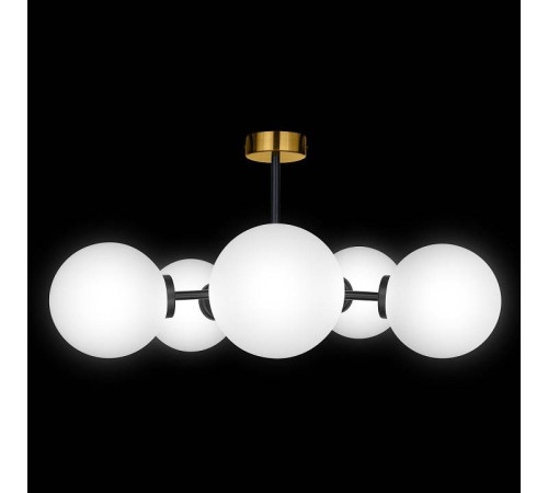 Люстра на штанге 33 идеи S01WH CHN800S.05.17BL.PA-S01WH