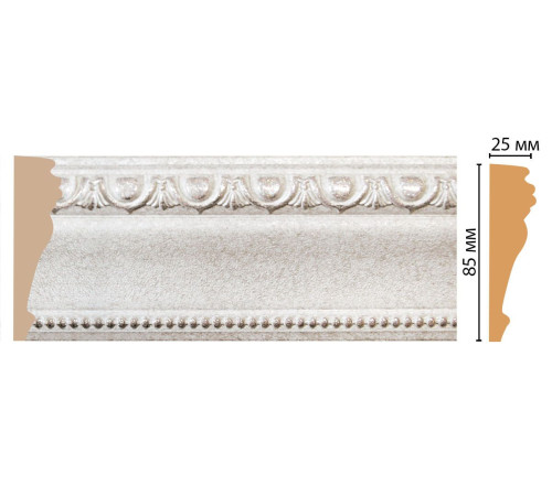 Молдинг DECOMASTER 152-19D ДМ 85х25х2400 мм 152-19D ДМ