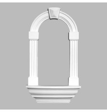 Арка из полиуретана DECOMASTER 91360-1 762x390x112 мм 91360-1