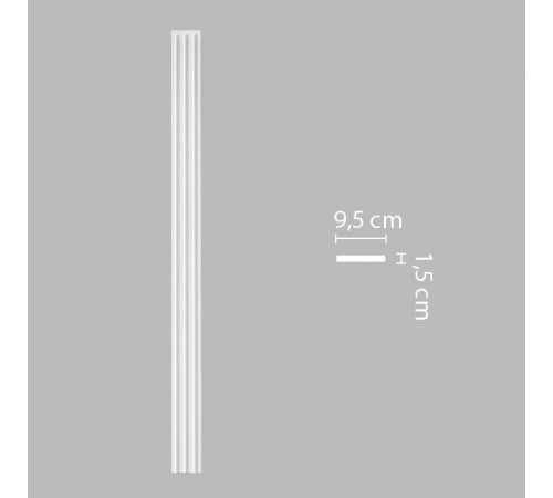 Пилястра DECOMASTER DK-199 полиуретан 2000х95х18 мм DK-199