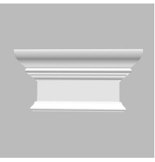 Капитель полиуретановая DECOMASTER DK-82231A 164x316x75 мм DK-82231A