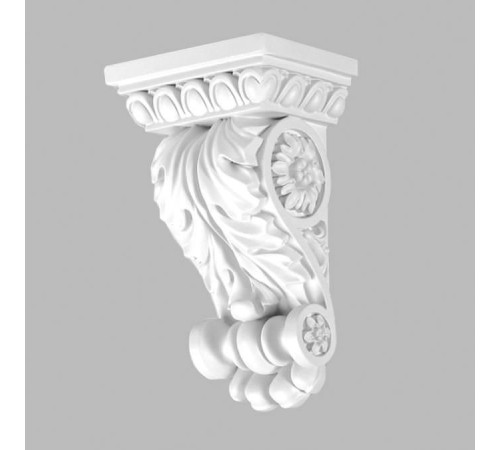 Консоль из полиуретана Decomaster DQ-9935 208x125x90 мм DQ-9935