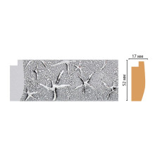 Багет из полистирола DECOMASTER FM17-1 52х17х2850 мм FM17-1