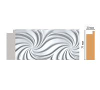 Багет из полистирола Decomaster FM25-1 71х20х2850 мм FM25-1