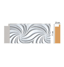 Багет из полистирола Decomaster FM25-1 71х20х2850 мм FM25-1