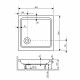 Душевой поддон RGW STYLE 800x800 мм 16180188-11