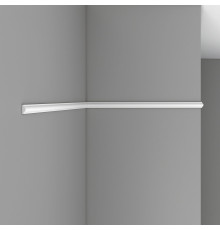 Молдинг гладкий DECOMASTER 20х9х2400 мм 97202