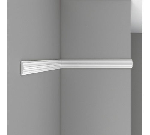 Молдинг гладкий DECOMASTER гибкий 50х12х2400 мм 97615F