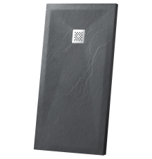 Душевой поддон прямоугольный RGW Stone Tray-G графит 900x1000 мм 14152910-02-11