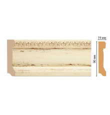 Плинтус напольный DECOMASTER 166-1028 90х19х2400 мм MAS36625