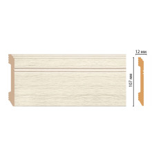 Плинтус напольный DECOMASTER D105-1070 DM 107х12х2400 мм D105-1070 DM