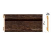 Плинтус напольный DECOMASTER D105-966 ДМ 107х12х2400 мм D105-966 ДМ