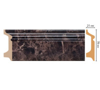 Плинтус напольный Decomaster D122-713 ДМ 78х21х2400 мм D122-713 ДМ