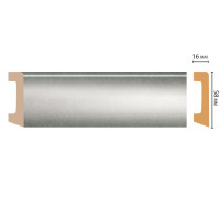 Плинтус напольный DECOMASTER D234-375 ДМ 58х16х2400 мм D234-375 ДМ