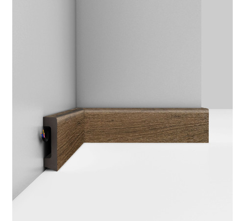 Плинтус напольный DECOMASTER D234-88 DM 58х16х2400 мм D234-88 DM