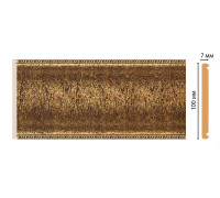 Декоративная панель Decomaster Q10-43 из полистирола 100x7x2400 мм Q10-43