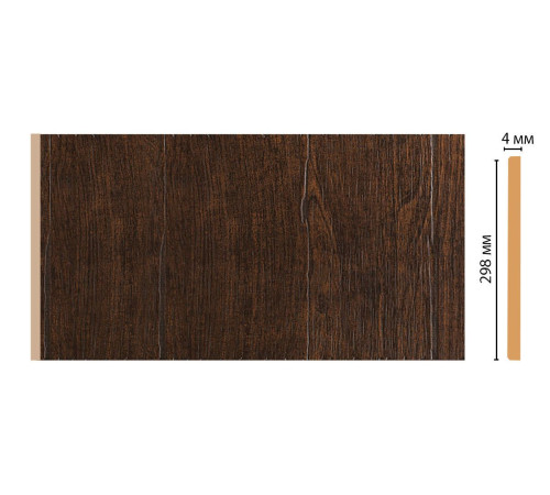 Декоративная панель DECOMASTER W30-1 из полистирола 298x4x2400 мм W30-1