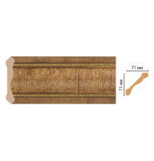 Плинтус потолочный DECOMASTER 172-4 71х71х2400 мм 35907